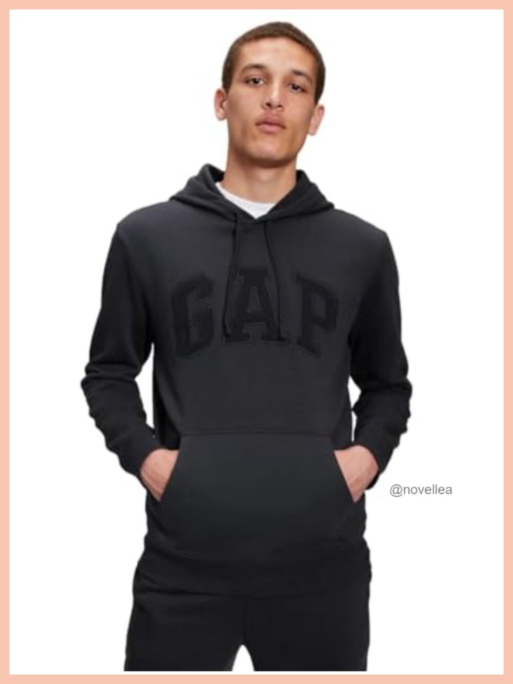 Heritage Logo Pullover Hoodie Cotton Blend Fleece Classic Fit
